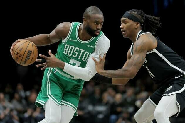 Self-critical Jaylen Brown, Celtics go for another win vs. Nets