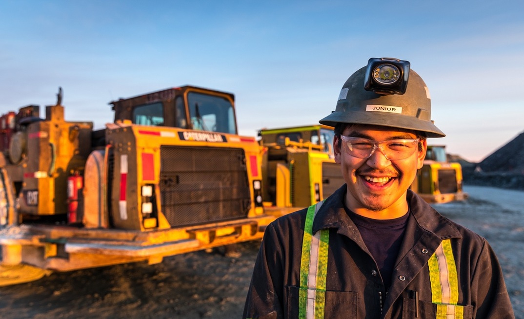  Agnico Eagle Mines worker at its northern Canada operations