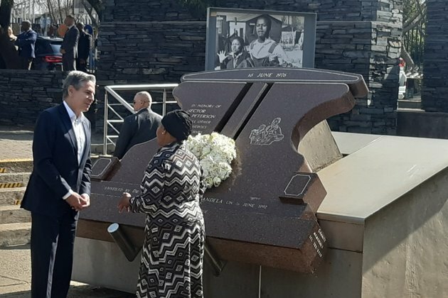 US Top Diplomat Blinken in South Africa on Africa Tour