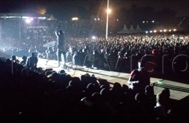 ower blackout experienced at the nkuuka celebrations