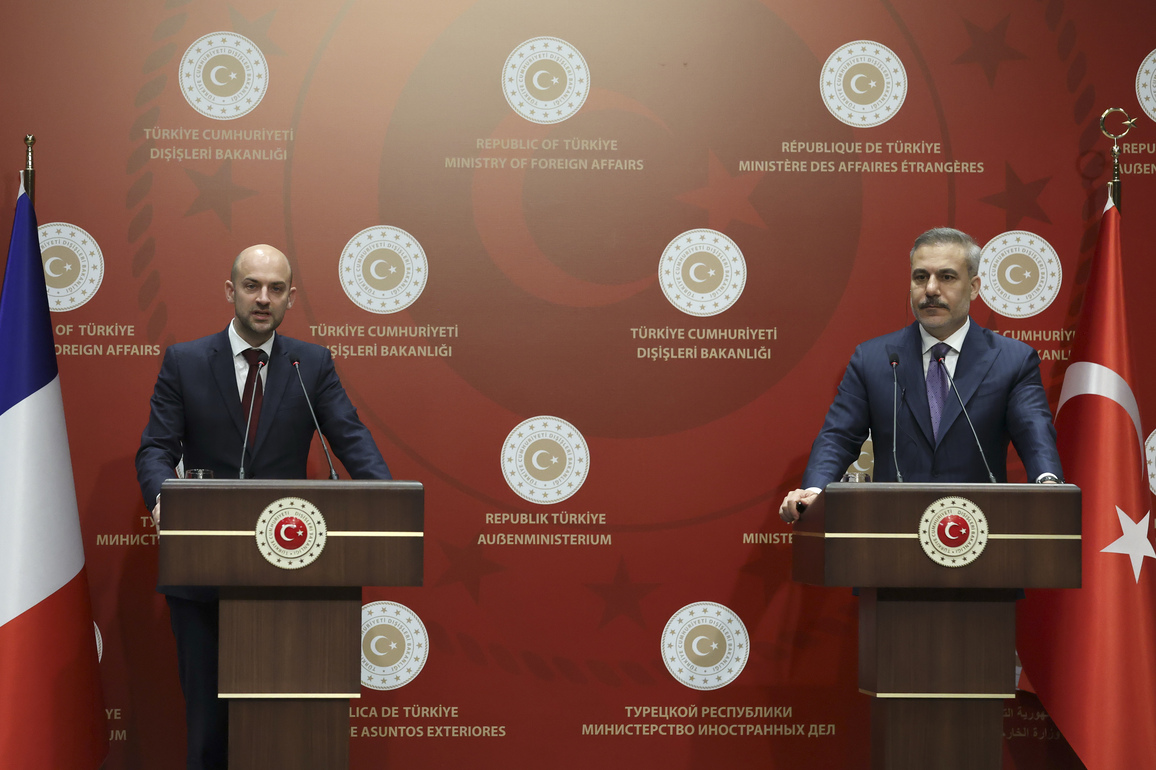 TRKIYE-ANKARA-FM-PRESS CONFERENCE