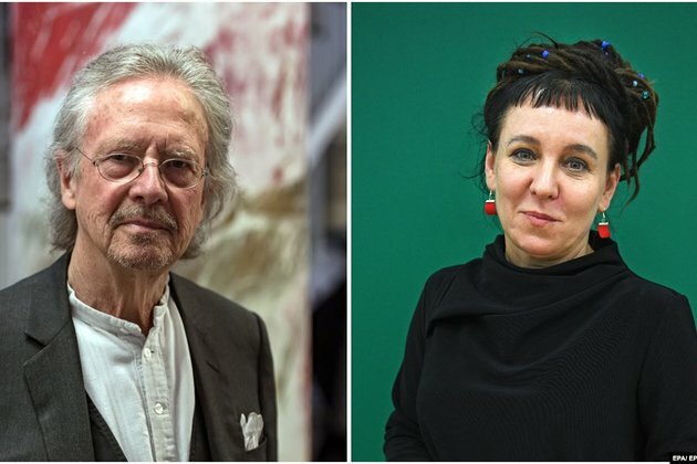 Nobel Literature Prizes Awarded To Austrian Handke, Pole Tokarczuk