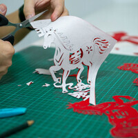 MALAYSIA-SPRING FESTIVAL-YEAR OF THE HORSE-PAPER-CUTTING