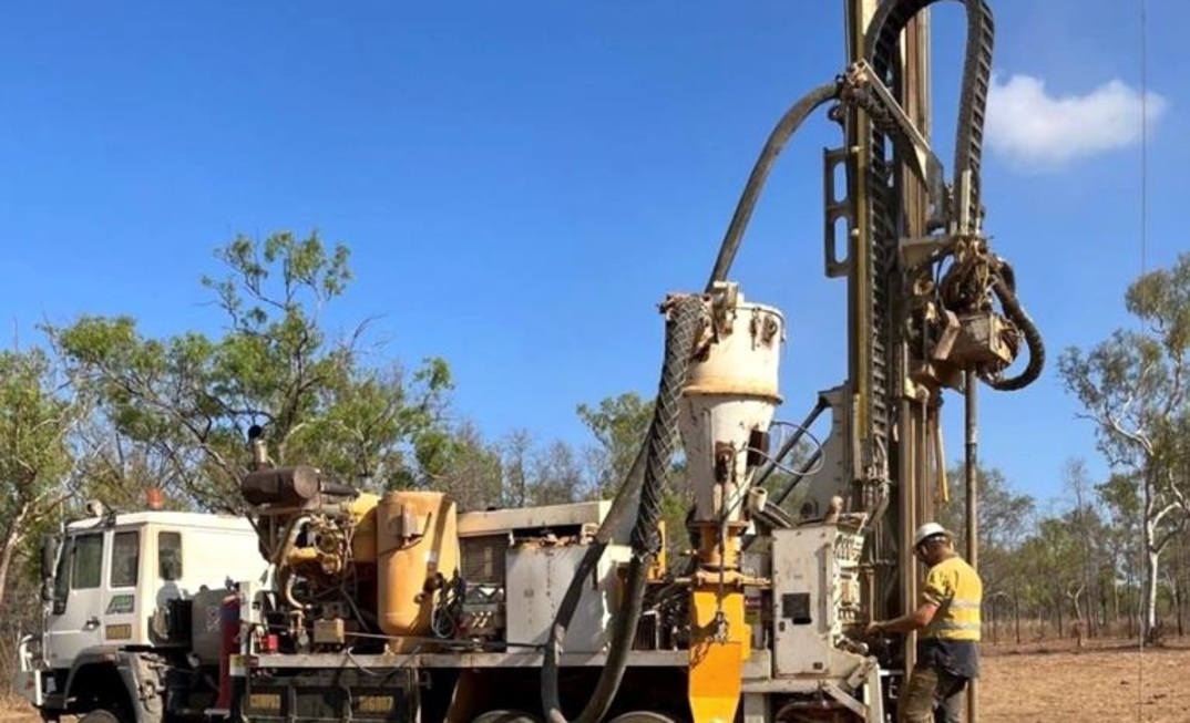 Drilling at Sandy Mitchell
