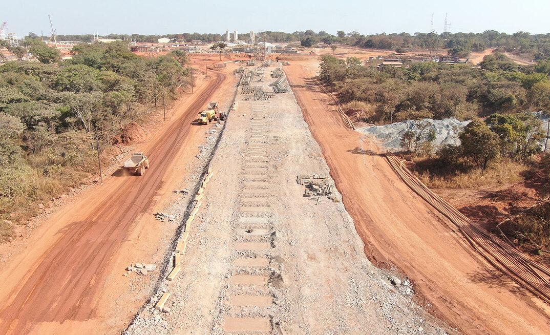 The Kansanshi operations in Zambia