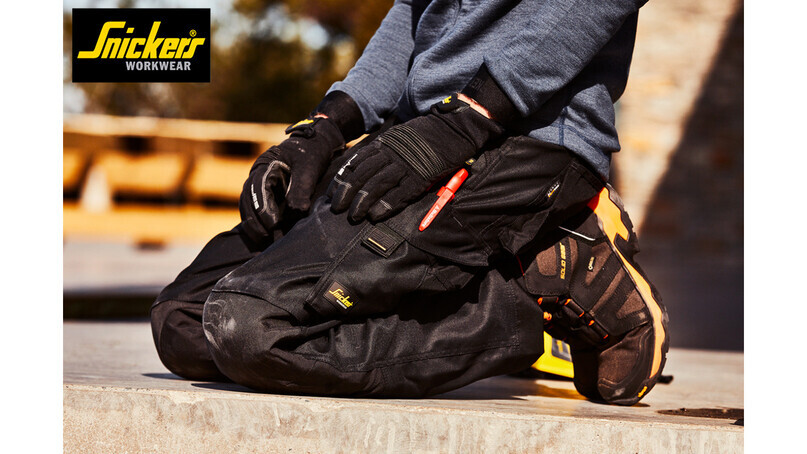 Stride out in the All-NEW Work Trousers from Snickers Workwear