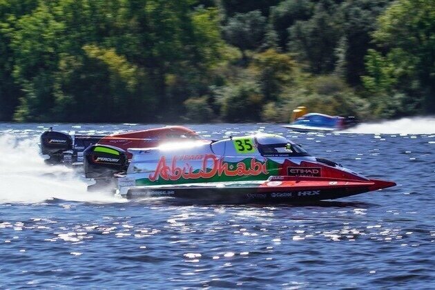 Salem Al Yafei joins Team Abu Dhabi in Formula 2 powerboat racing in Italy