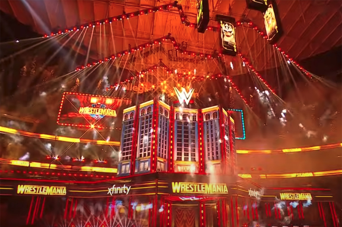WrestleMania 41 set revealed in Las Vegas