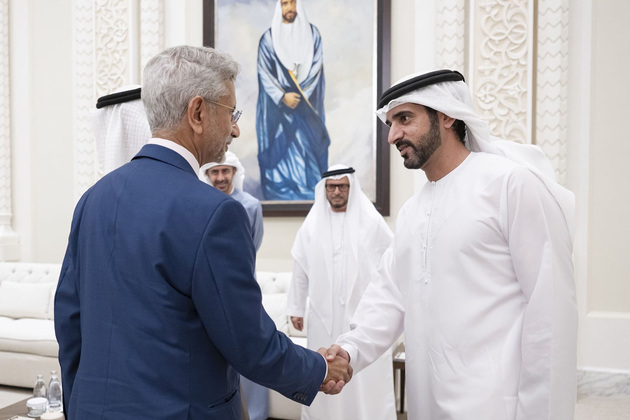 EAM Jaishankar shares moments from meetings with UAE President, highlights strong India-UAE ties