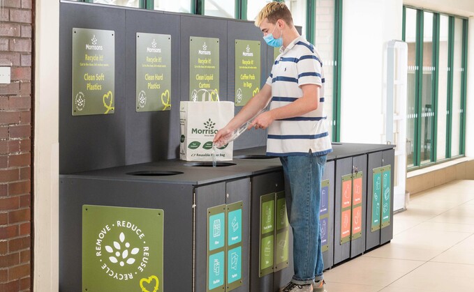 Zero waste Morrisons to trial new recycling push in six stores