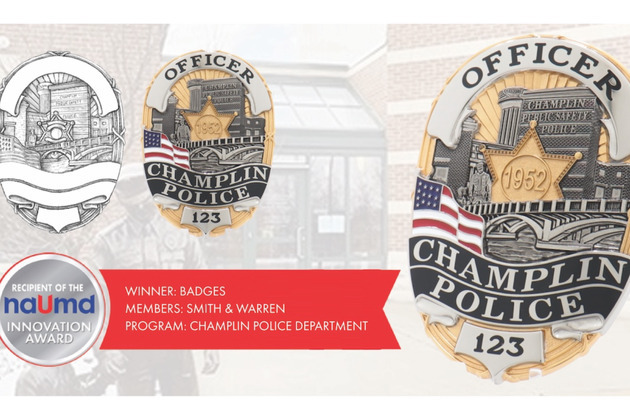 Smith &amp; Warren Wins 2026 NAUMD Innovation Award for Champlin Police Department Badge