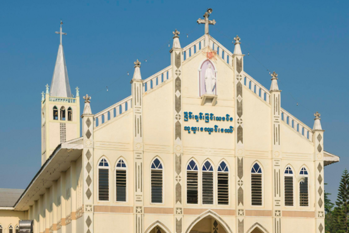 Myamar military's occupation of cathedral ends, faithful take it back