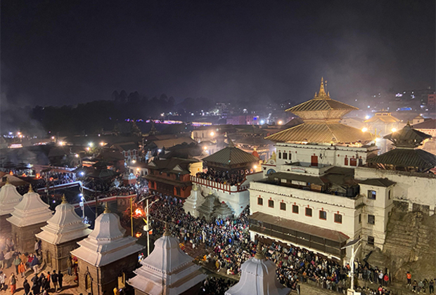 Nepal's Pashupatinath Temple comes alive with flow of devotees