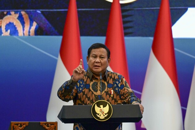 INDONESIA-JAKARTA-PRESIDENT-U.S. TARIFF POLICY-GLOBAL UNCERTAINTY