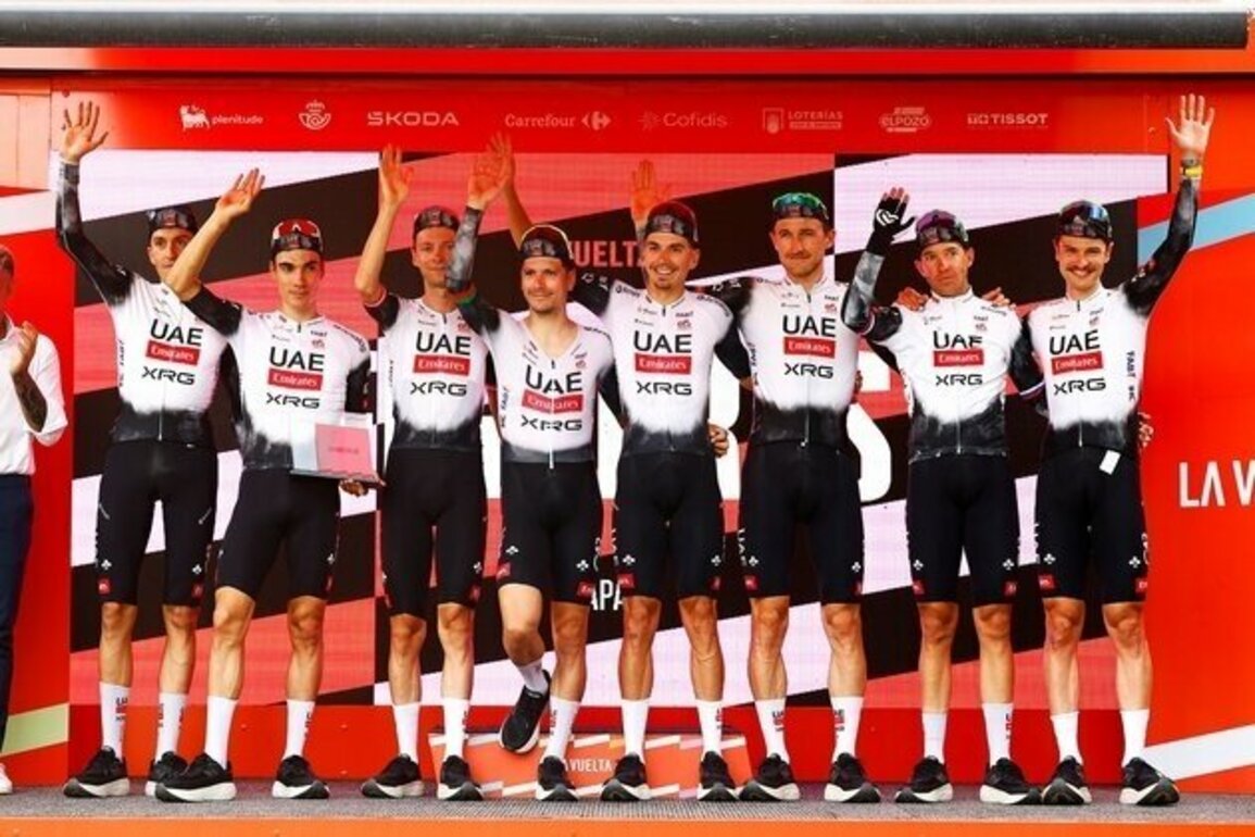 UAE Team Emirates-XRG makes strong start to opening week of La Vuelta with three stage wins