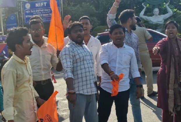 ABVP stages protest over death of Nepali student at KIIT University in Bhubaneshwar