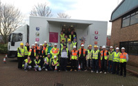 Mobile Centre of Excellence brings safety message to students