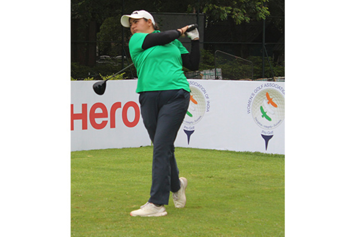 Amandeep Drall shoots career-best round to take lead at Czech Ladies