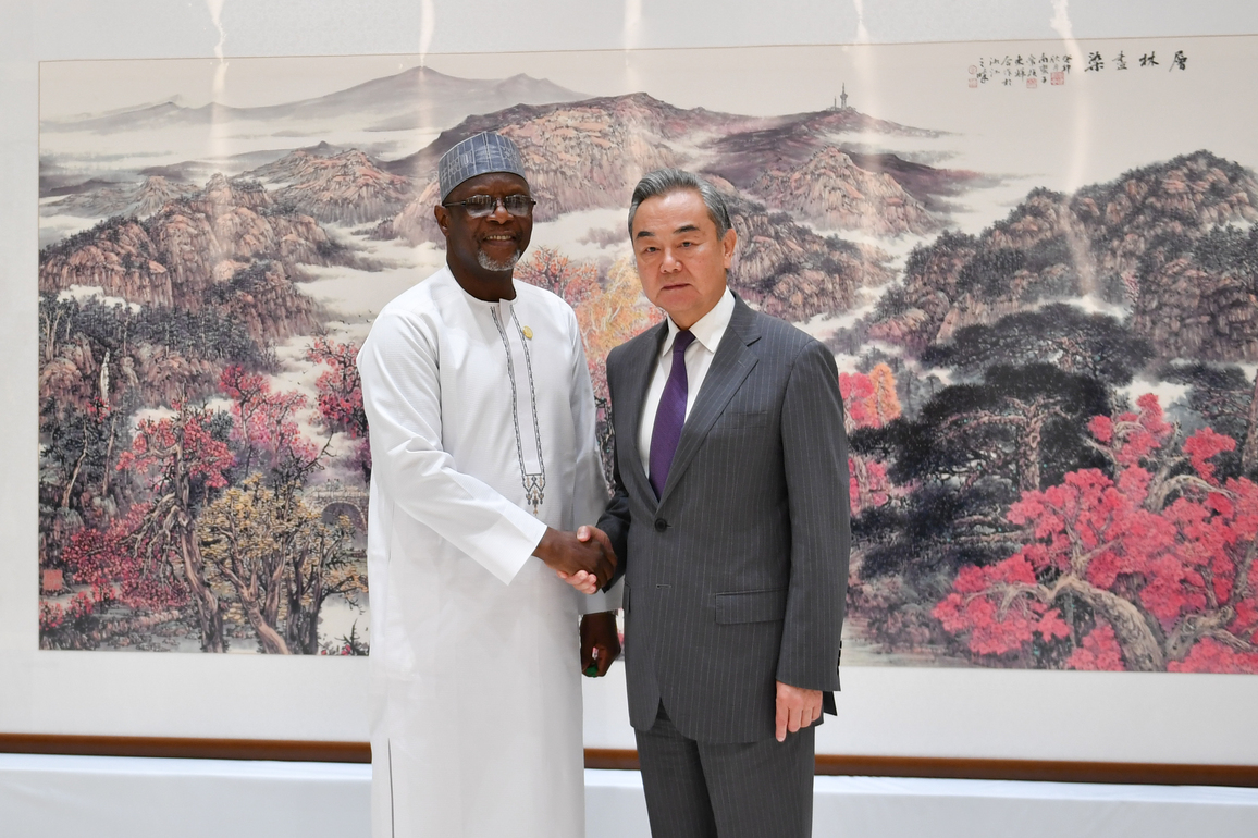 CHINA-HUNAN-CHANGSHA-WANG YI-NIGER-FM-MEETING (CN)