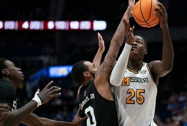 No. 21 Missouri outlasts Mississippi State's comeback bid