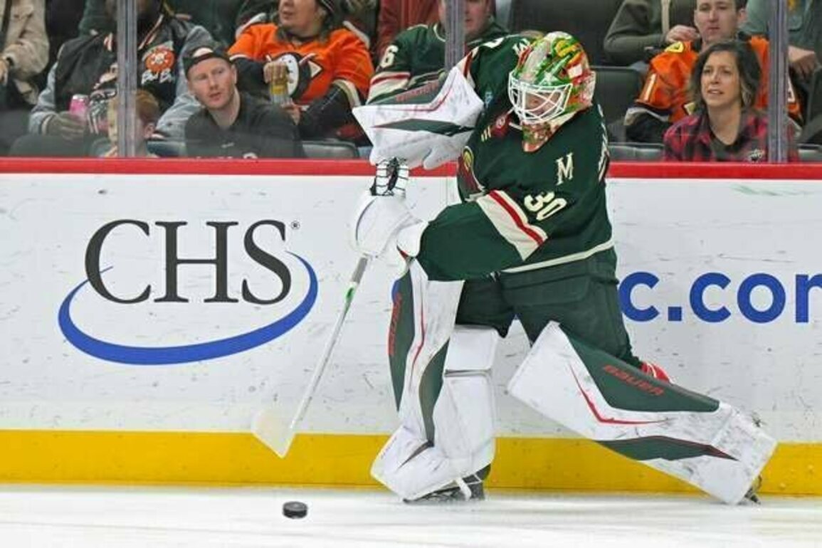 Wild's Jesper Wallstedt keeps high-scoring Ducks out of the net