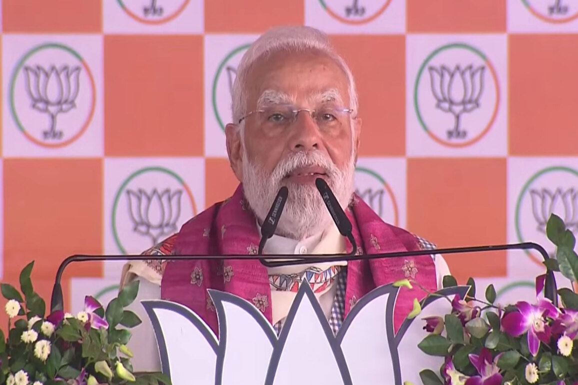 "Nil Bate Sannata": PM Modi says RJD brought "zero" development during 15-year "jungleraj" period