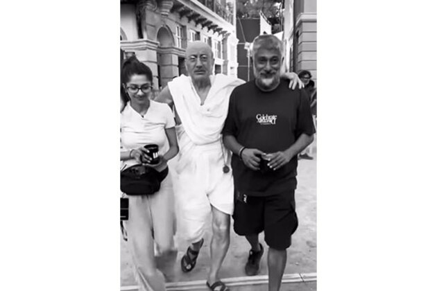 Anupam Kher shares behind-the-scenes video from the sets of 'The Bengal Files'