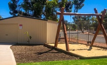 New Kalgoorlie Central Playgroup storage shed