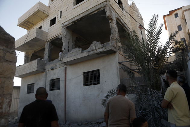 MIDEAST-WEST BANK-HEBRON-DAMAGE