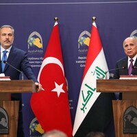 IRAQ-BAGHDAD-TRKIYE-FM-VISIT