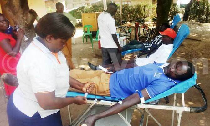 Etop starts blood donation drive in Soroti Etop starts blood donation drive in Soroti