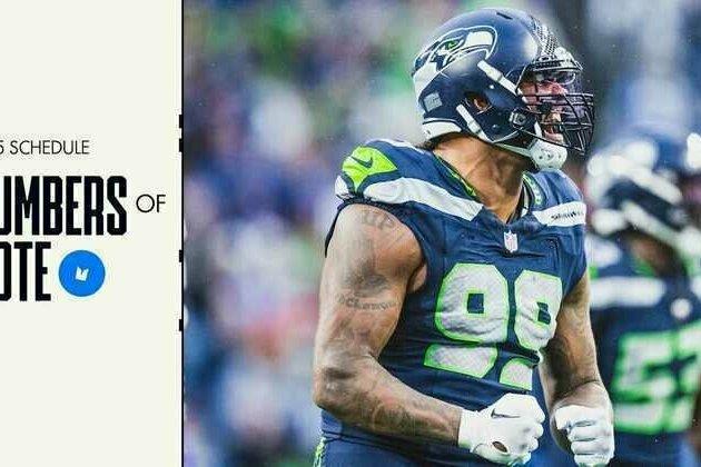 10 Numbers Of Note About the Seahawks' 2025 Schedule