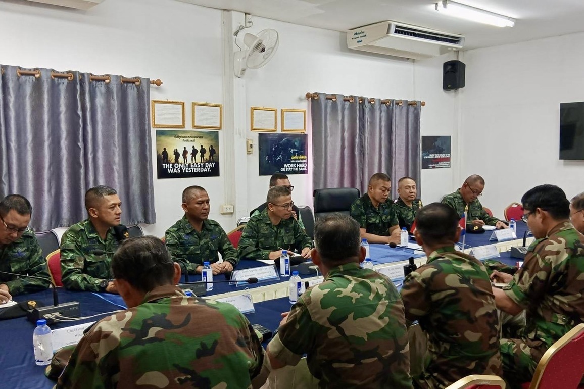THAILAND-CAMBODIA-BORDER-MILITARY COMMANDERS-MEETING