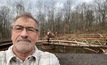 Bill Smith at his Tunnelton site