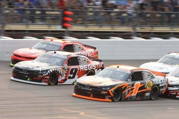 Carson Kvapil pulls away in OT at Iowa Speedway for second straight OAP win
