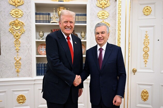 Donald Trump discusses launch of US-Uzbekistan Business and Investment Council with Uzbek President