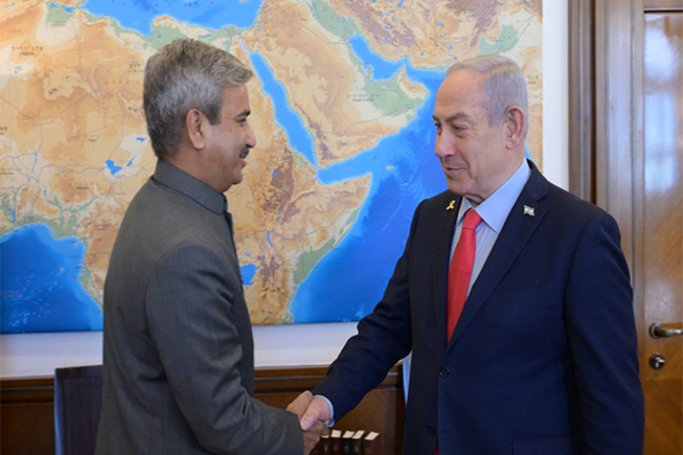 Israeli PM Benjamin Netanyahu meets Ambassador JP Singh; discuss security, economic cooperation