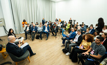 Ana Sanches e Raul Jungmann (E) apresentam metas da mineração para COP30