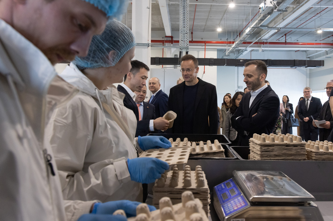 HUNGARY-KAPUVAR-FM-FACTORY INAUGURATION-INTRETECH