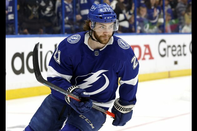 Lightning's Brayden Point out for Game 2 vs. Panthers