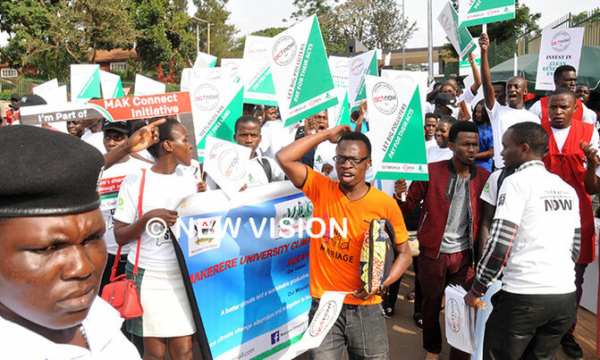 Climate Change: Uganda's youth in global protest walk Climate Change: Uganda's youth in global protest walk