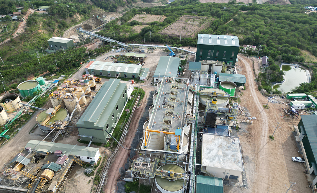 The Poboya gold mine.