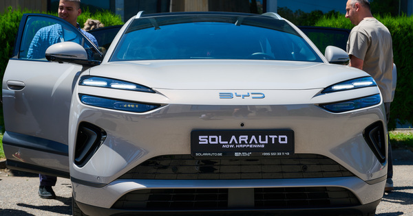 GEORGIA-TBILISI-EXPO-ELECTRIC VEHICLES-CHINESE AUTOMAKERS