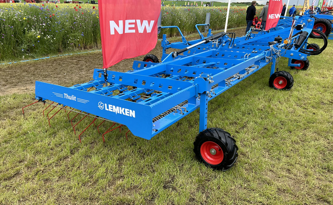 Cereals 2024: Lemken Thulit tine weeder