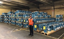 Anthony Milewski inspects his goods: Cobalt 27 has some of its  2,982 tonnes of physical cobalt in an LME-certified warehouse in Rotterdam