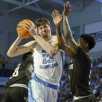 Henri Veesaar helps No. 16 Tar Heels defeat St. Bonaventure