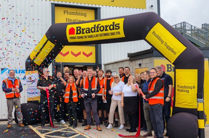 Bradfords opens dedicated plumbing and heating branch in Barnstaple