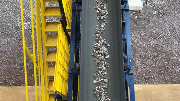 Minério de ouro após classificação em planta de Coringa