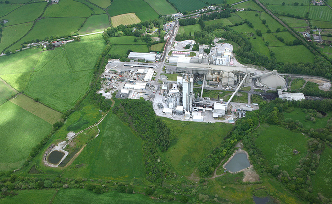 The Hanson Cement plant in North Wales, which will advance to negotiations phase of government CCUS competition | Credit: HyNet