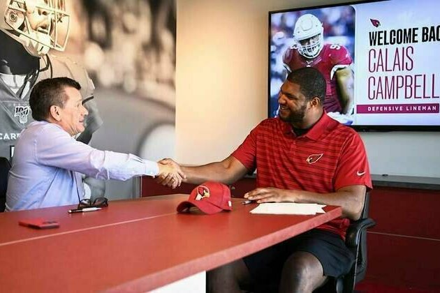 Thanks For More Memories: Calais Campbell Loving Return To Cardinals